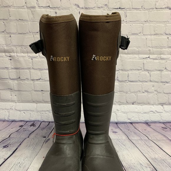 ROCKY SPORT PRO PULL-ON RUBBER SNAKE BOOT